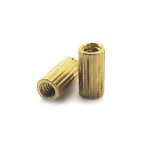 Кругла латунна стійка FF М2x5